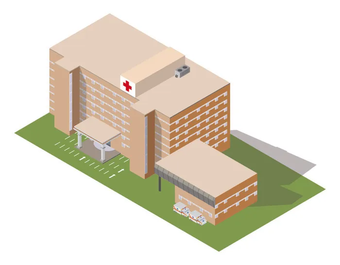 分析图素材图标集合景观建筑立面插画场景AI矢量图形设计eps,ai矢量模版下载