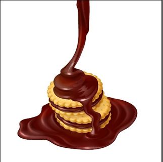 设计广告饮食饼干