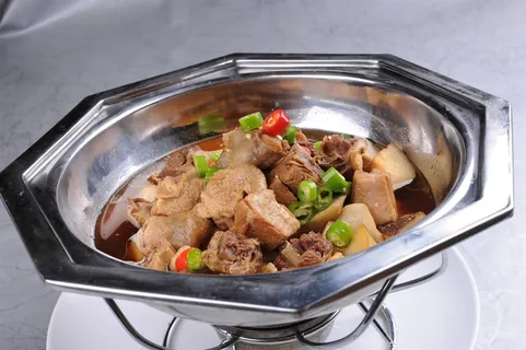 干锅美食焖锅湘菜麻辣香辣纸锅干锅牛尾