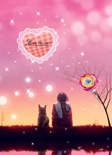 粉色非主流图片