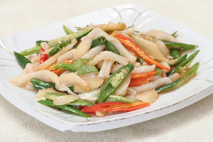 小炒鸭肠16