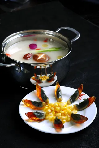 火锅麻辣烫锅底川菜锅底类-捞仔特色银汤