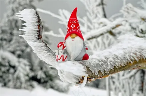 冰雪圣诞老人图片 冰雪圣诞老人图片