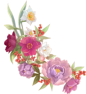 花朵花束卡通 花朵花束卡通