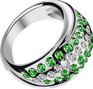 珠宝宝石戒指免抠素材