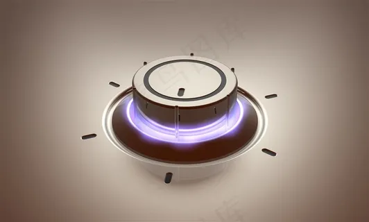 高科技旋转按钮