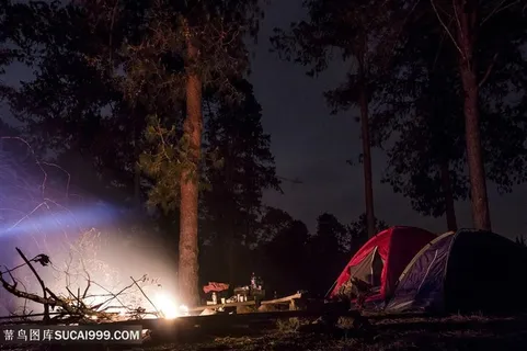 户外帐篷野营高清图