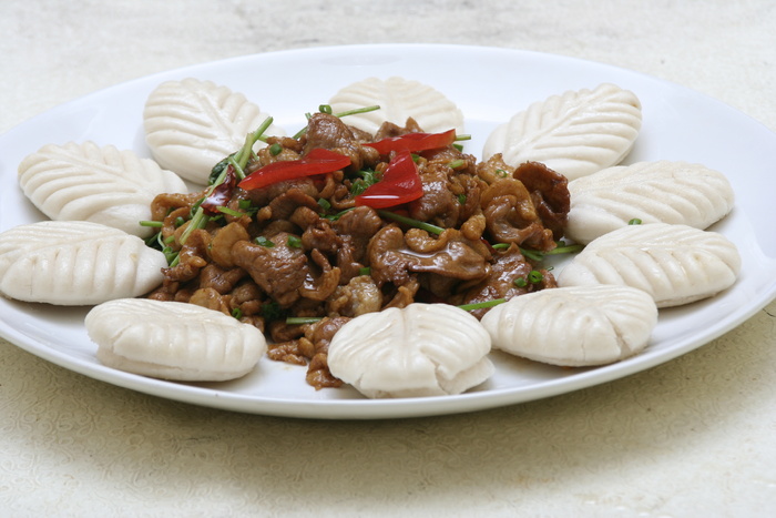 辣味香鸭片 22元
