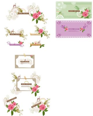 简约风名片海报边框图框素材AI矢量图 (95)