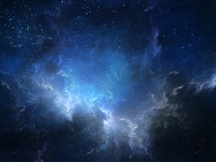 唯美清新星空图片