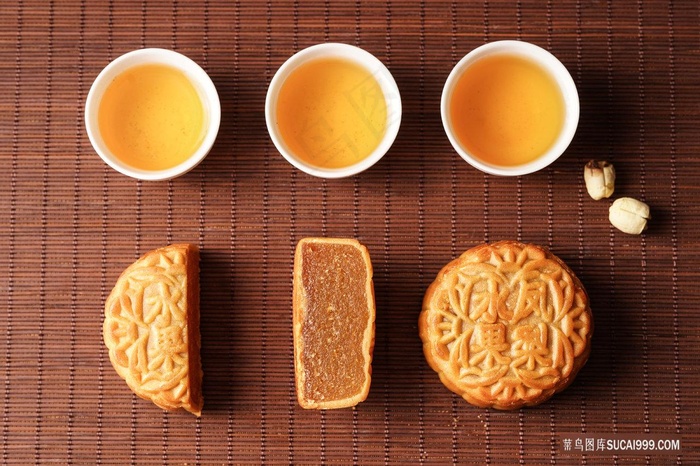 蜂蜜月饼图片