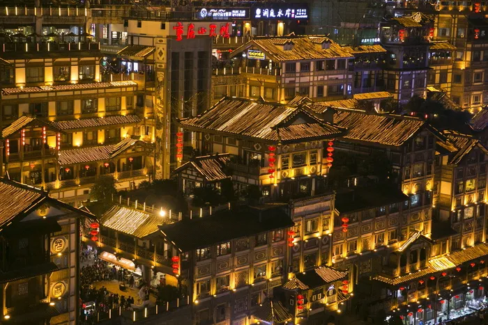 高清唯美城市夜景风景