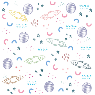 天文学  涂鸦 宇宙 天空 星系 星星