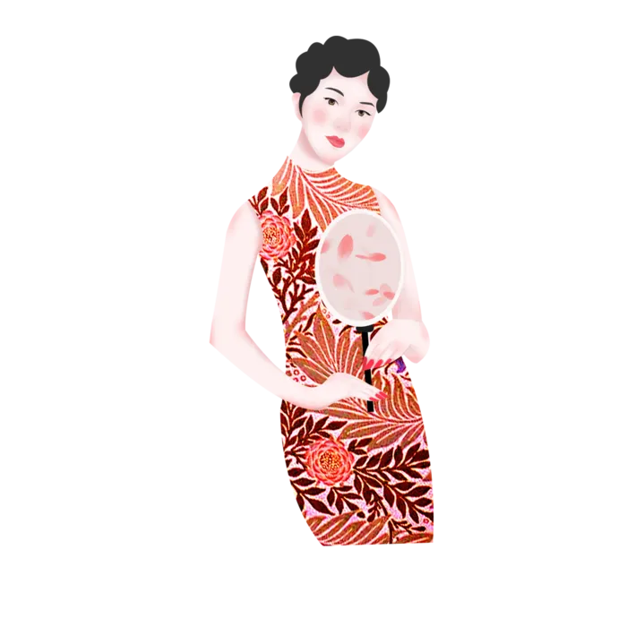 传统旗袍美女 (53)