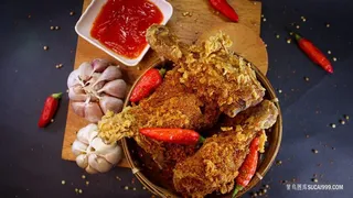 美味炸鸡腿图片