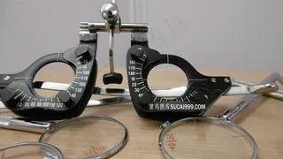 眼镜测试验光镜片