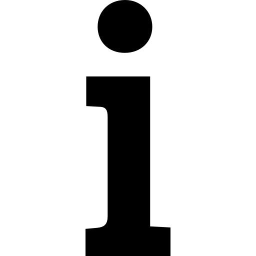字母I PNG免抠(512x512)