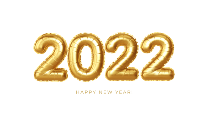 设计2022数字装饰新年