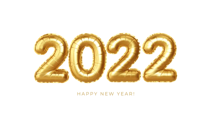 设计2022数字装饰新年
