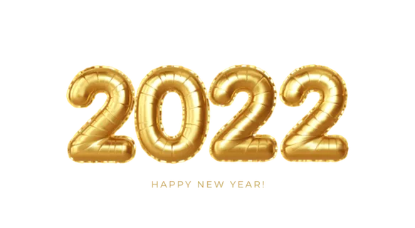 设计2022数字装饰新年