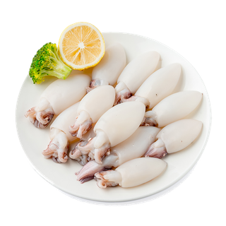 墨鱼仔海鲜超市商品红酒白底图免抠实物摄影png格式图片透明底