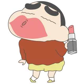 蜡笔小新可爱动画人物免扣素材