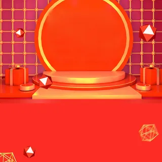 立体C4D场景电商首页主图直通车促销banner海报背景PSD素材 立体C4D场景电商首页主图直通车促销banner海报背景PSD素材