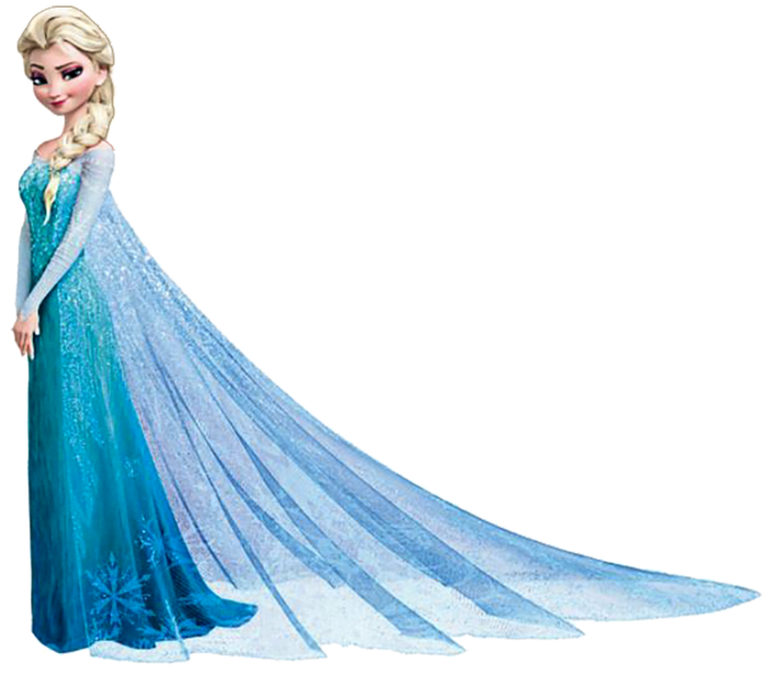 冰雪女王elsa卡通素材