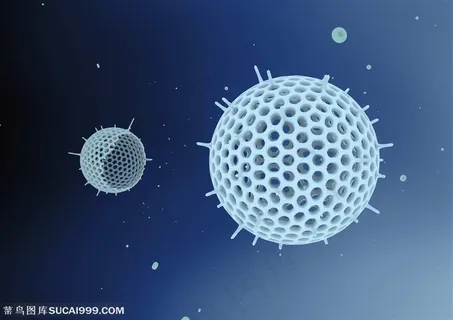 生化科技-病毒球分子 生化科技-病毒球分子