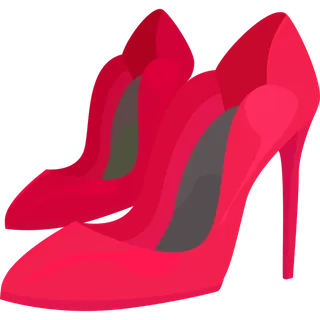 红色高跟鞋图标