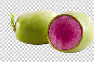 绿皮萝卜免扣素材