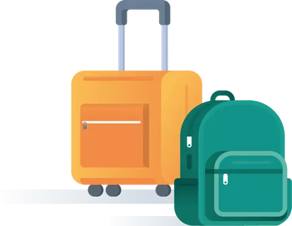 行李箱背包旅游工具