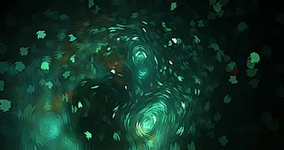 梵高星空质感的太空宇宙底纹背景