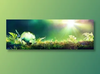 唯美绿色环保高清图片