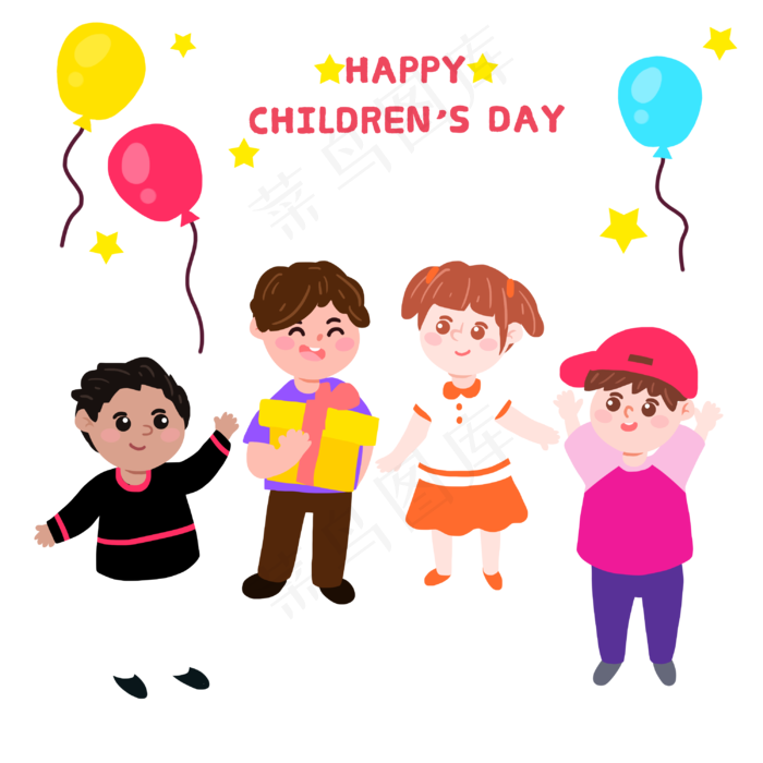 六一儿童节插画