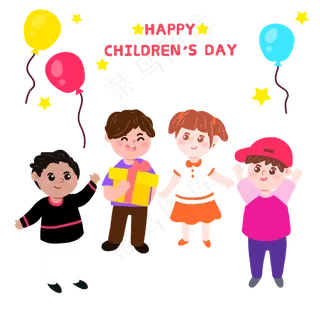 六一儿童节插画