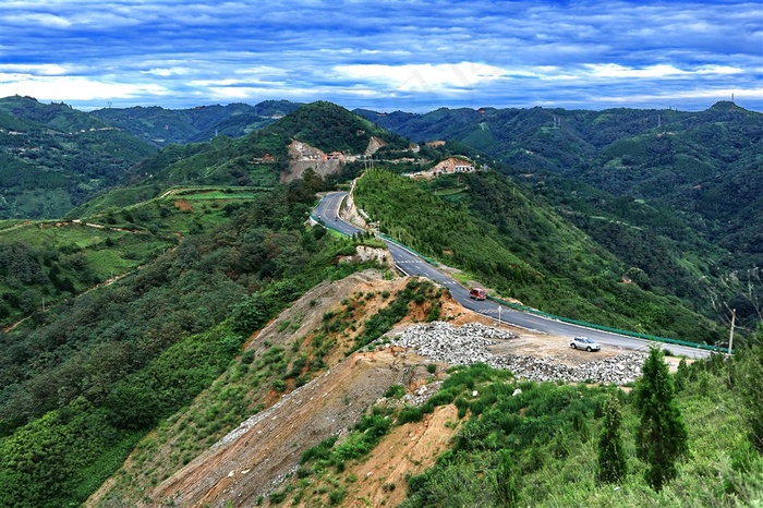 盘山公路风景