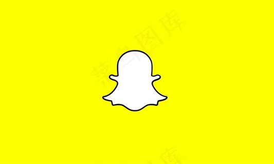 卡通幽灵黄色背景图片