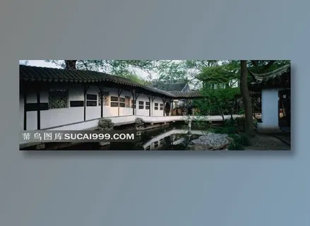 苏州古典名园留园园林精美素材
