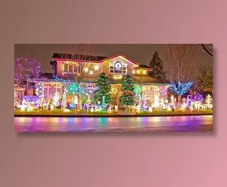 圣诞节房屋图片素材