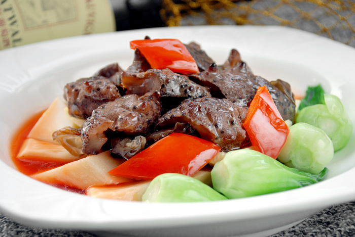 XCXC1579蚝汁冬笋烧海参