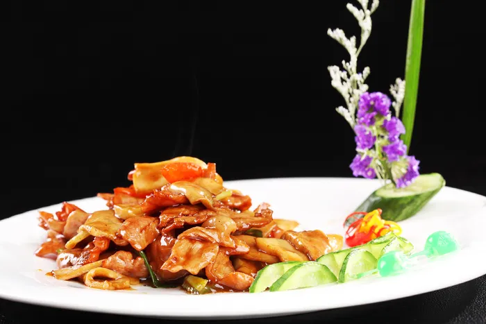 R01022炭烧肉炒杏鲍菇