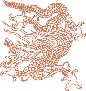 传统中国风古典宫廷龙凤吉祥喜庆图案图腾纹样矢量图设计素材 传统中国风古典宫廷龙凤吉祥喜庆图案图腾纹样矢量图设计素材