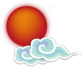 彩云  祥云图案 祥云素材 创意祥云  花边花纹 免抠