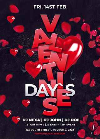 2.14情人节爱情psd模式