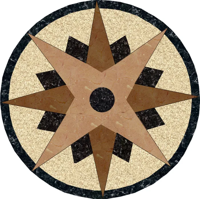 地面拼花瓷砖装饰拼花图案