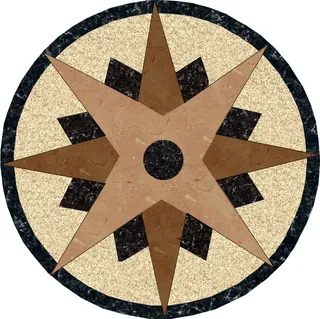 地面拼花瓷砖装饰拼花图案