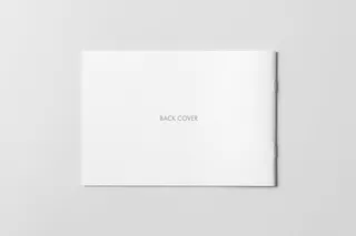 简约极简画册样机