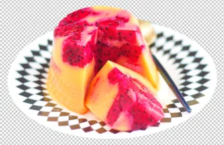 水果布丁免扣素材