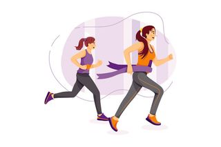 扁平化人物场景办公互联网等距ai矢量设计网页海报UI素材插画